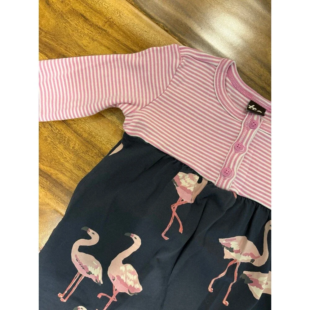 Tea Collection Long Sleeve Rompers, size 12-18 months